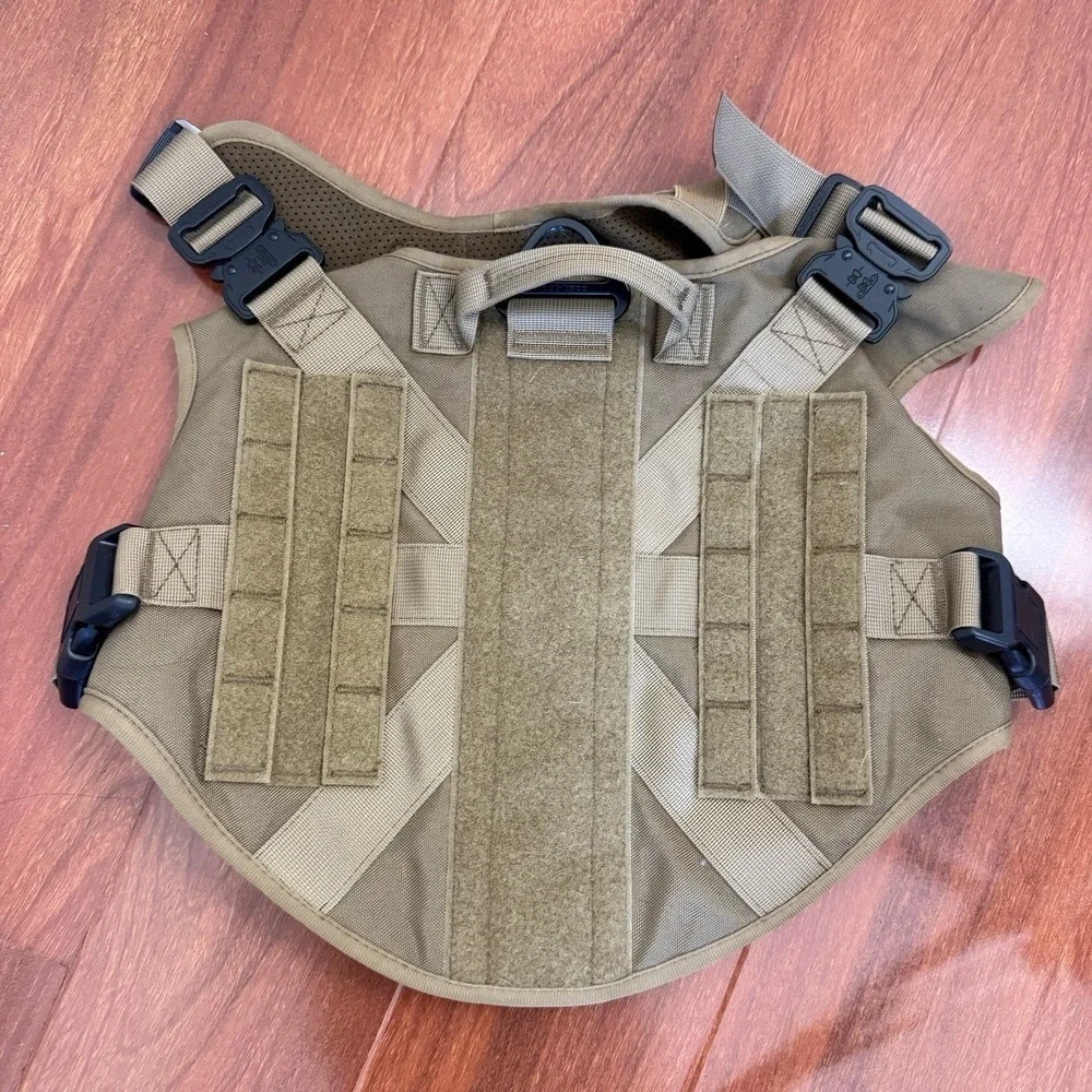 Tactical Dog Vest US Working Dog Military Harness No Pull XL